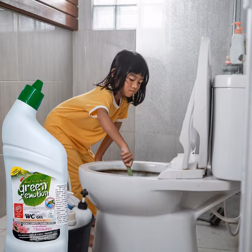 Żel do WC Green Emotion 0,75l czyszczenie i od kamienienie toalet EKO - obrazek 3