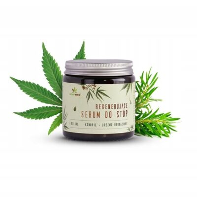 Regenerujące Serum do Stóp 100ml Drzewo Herbaciane Hemp King