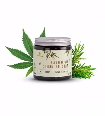 Regenerujące Serum do Stóp 100ml Drzewo Herbaciane Hemp King
