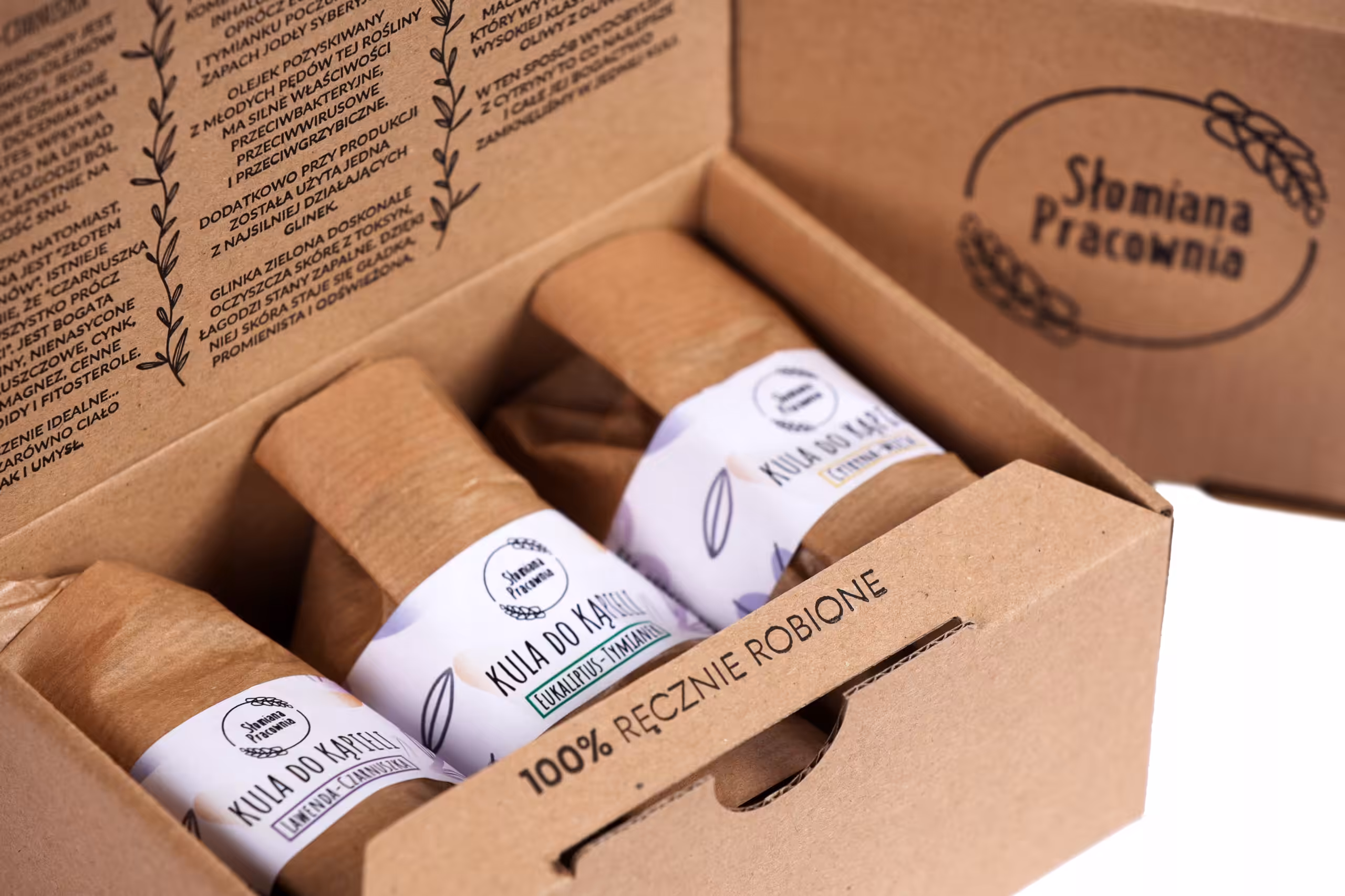 Zestaw Naturalnych kul do kąpieli - Box prezentowy dla każdego - domowe SPA - obrazek 6