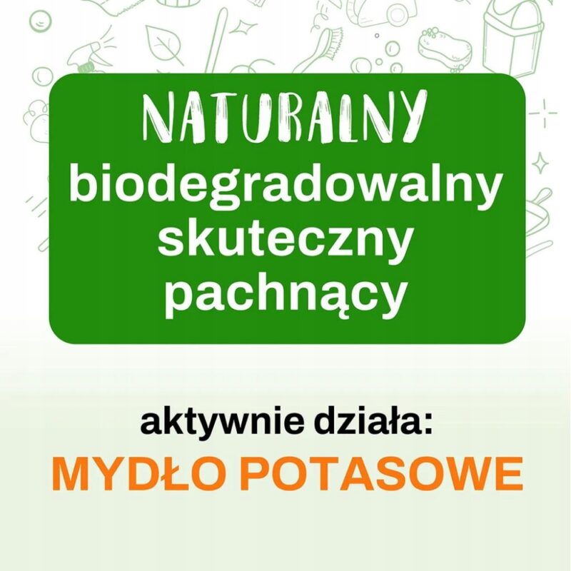Delikatny płyn do prania Jasnych Tkanin Zielko 1 l Kiwi - Ekologiczny - obrazek 2