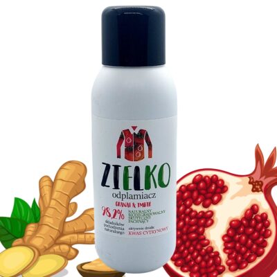 Odplamiacz w płynie Zielko 0,4 l Granat & imbir w 99,9% Naturalny