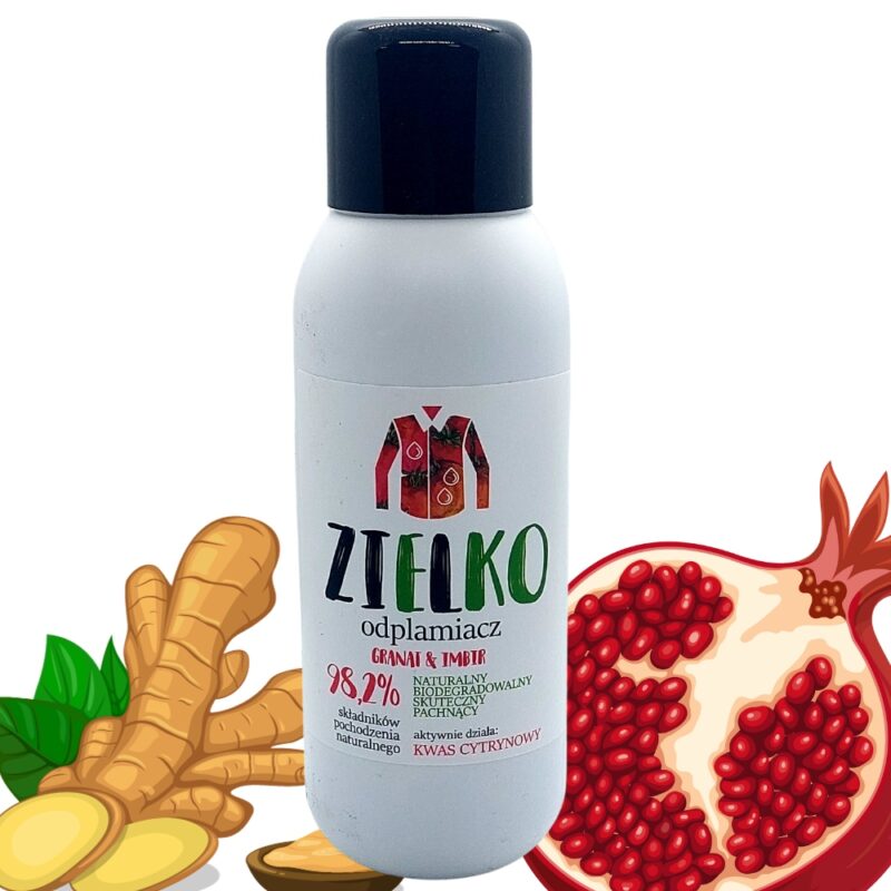 Odplamiacz w płynie Zielko 0,4 l Granat & imbir w 99,9% Naturalny