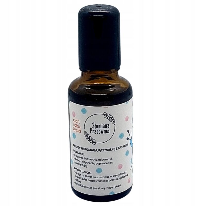 Naturalny Olejek na katar przeziębienie SIO GILU Dla Dzieci od 1 roku, 30ml - obrazek 6