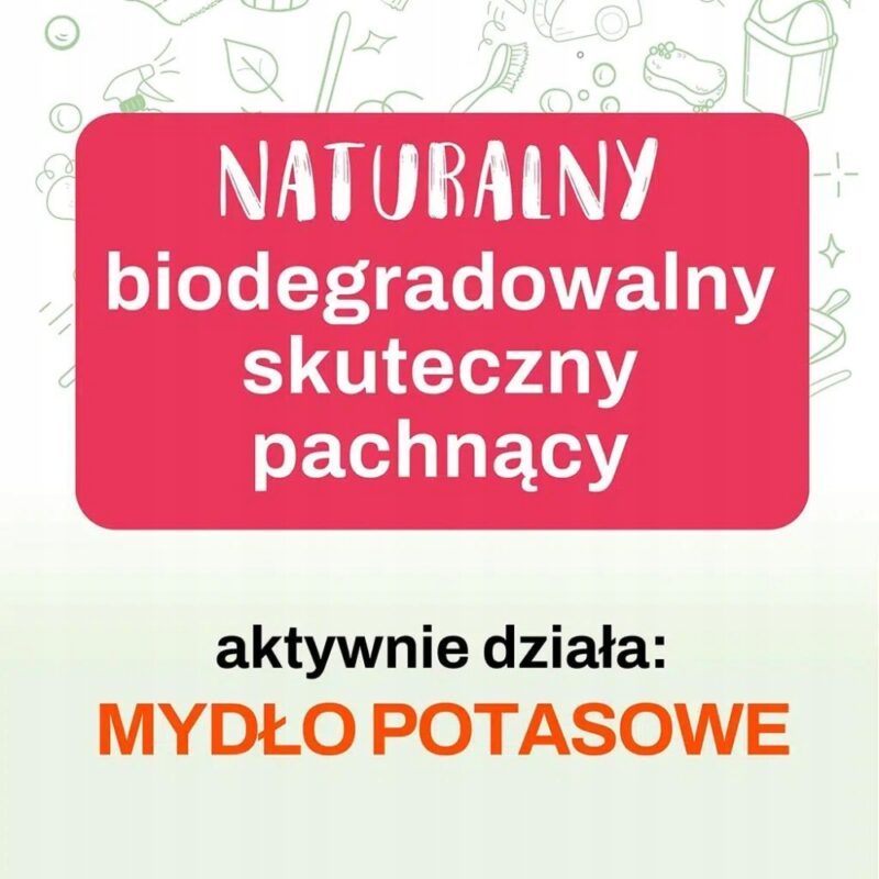Zielko płyn do prania tkanin czarnych i ciemnych 1l Granat & Imbir - obrazek 3