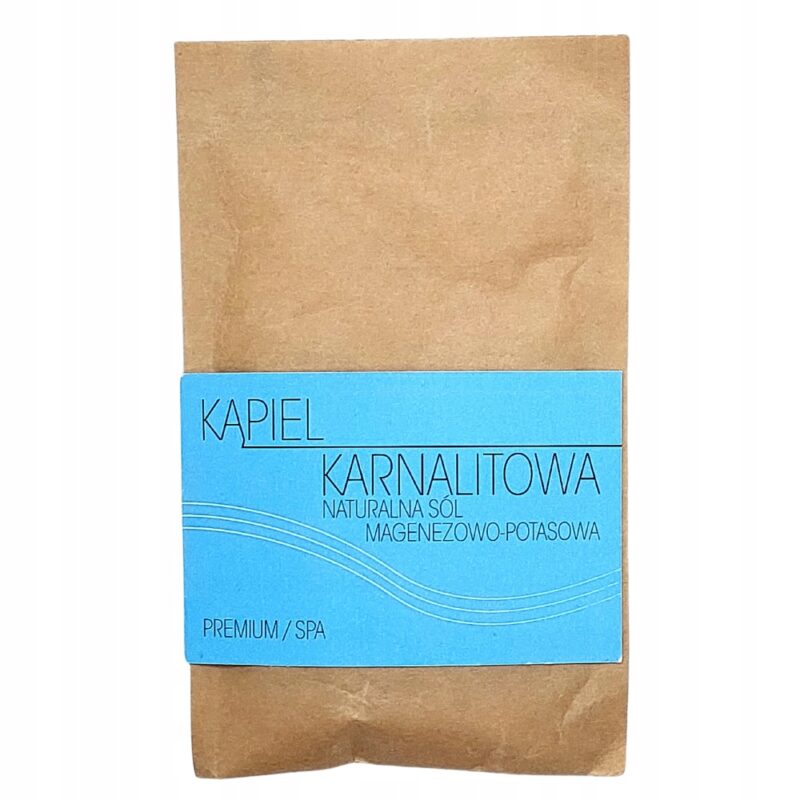Sól karnalitowa z Morza Martwego Naturalna 60g Sól magnezowo potasowa SPA