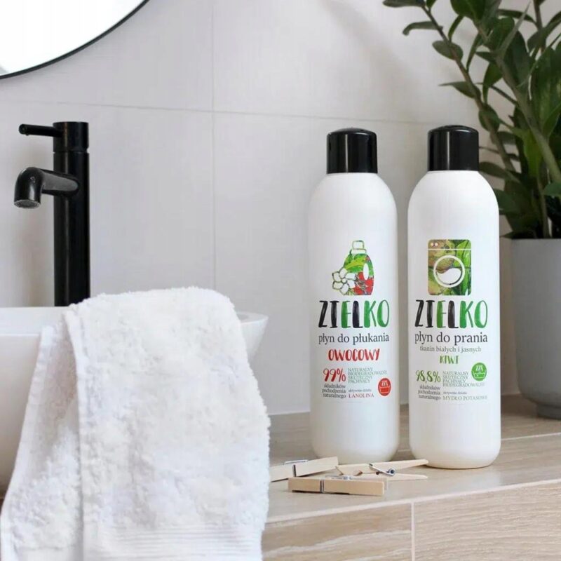 ZIELKO Płyn do płukania owocowy z lanoliną 1l - Naturalny - obrazek 3
