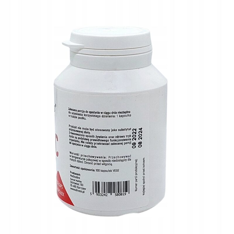 Aliness N-Acetyl-L-Cysteina (NAC) – Twoje wsparcie w detoksykacji i ochronie zdrowia - obrazek 2