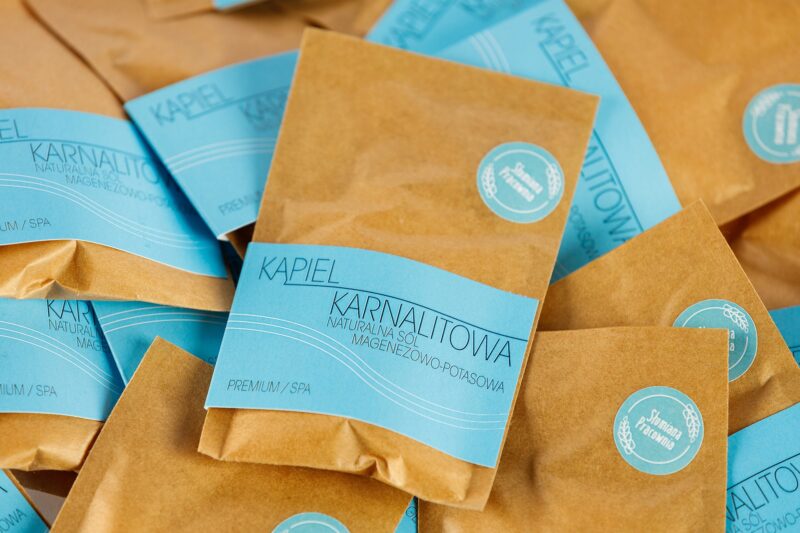 Sól karnalitowa z Morza Martwego Naturalna 60g Sól magnezowo potasowa SPA - obrazek 6