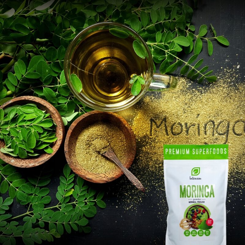 Moringa olejodajna Intenson 150g Superfoods pomaga obniżyć cholesterol - obrazek 4