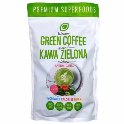 Kawa zielona mielona Intenson 250 g Antyoksydant nie podrażnia żołądka