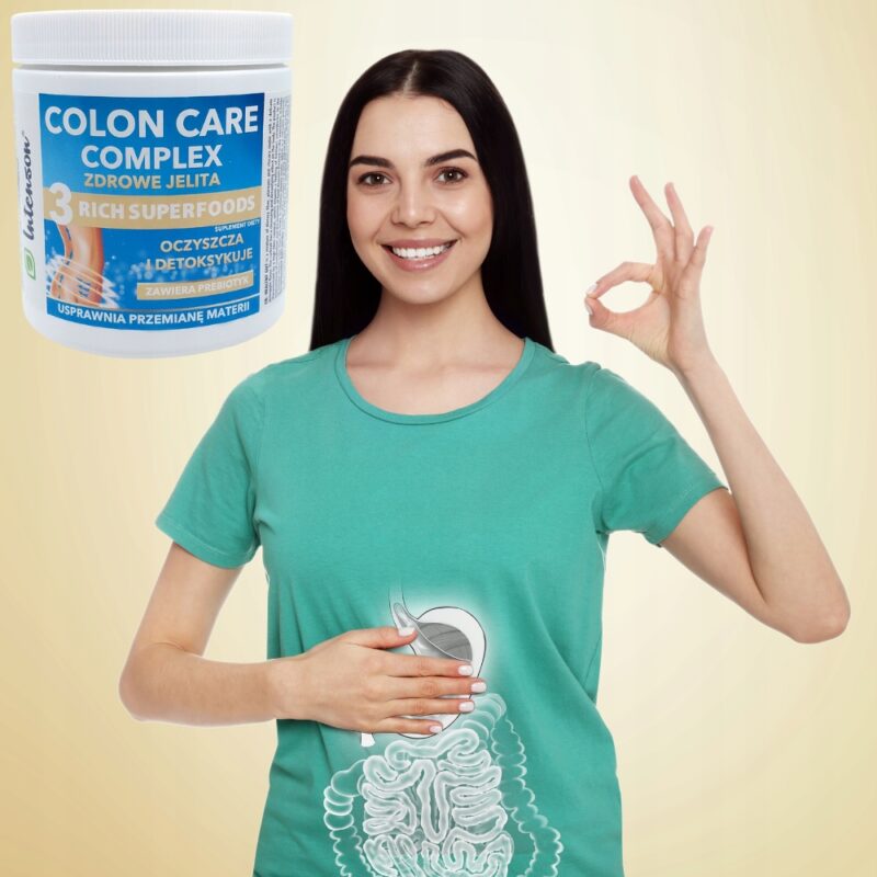 Intenston Colon care complex 200g Zdrowe jelita - Smak ananasowy - obrazek 2