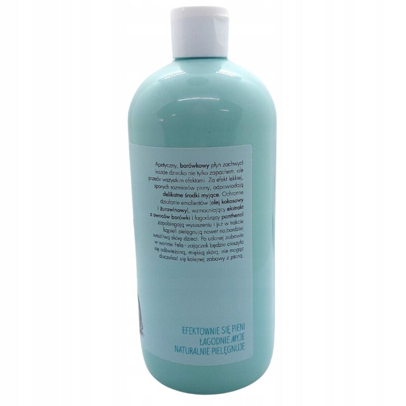 Sylveco Płyn do kąpieli z pianą dla dzieci 3+ 500ml Borówkowy - obrazek 8