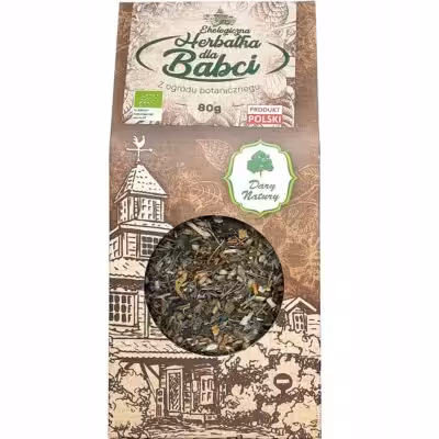 Dary Natury Herbata z ogrodu botanicznego dla Babci 80g EKO