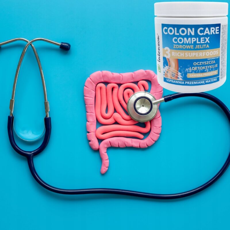 Intenston Colon care complex 200g Zdrowe jelita - Smak ananasowy - obrazek 3