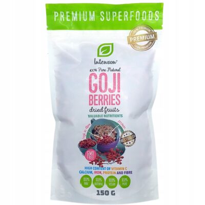 Intenson Jagody goji suszone 150g Superfoods
