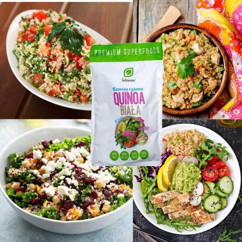 Intenson Quinoa (komosa ryżowa) 0,25 kg Wielofunkcyjny Składnik Żywności - obrazek 4
