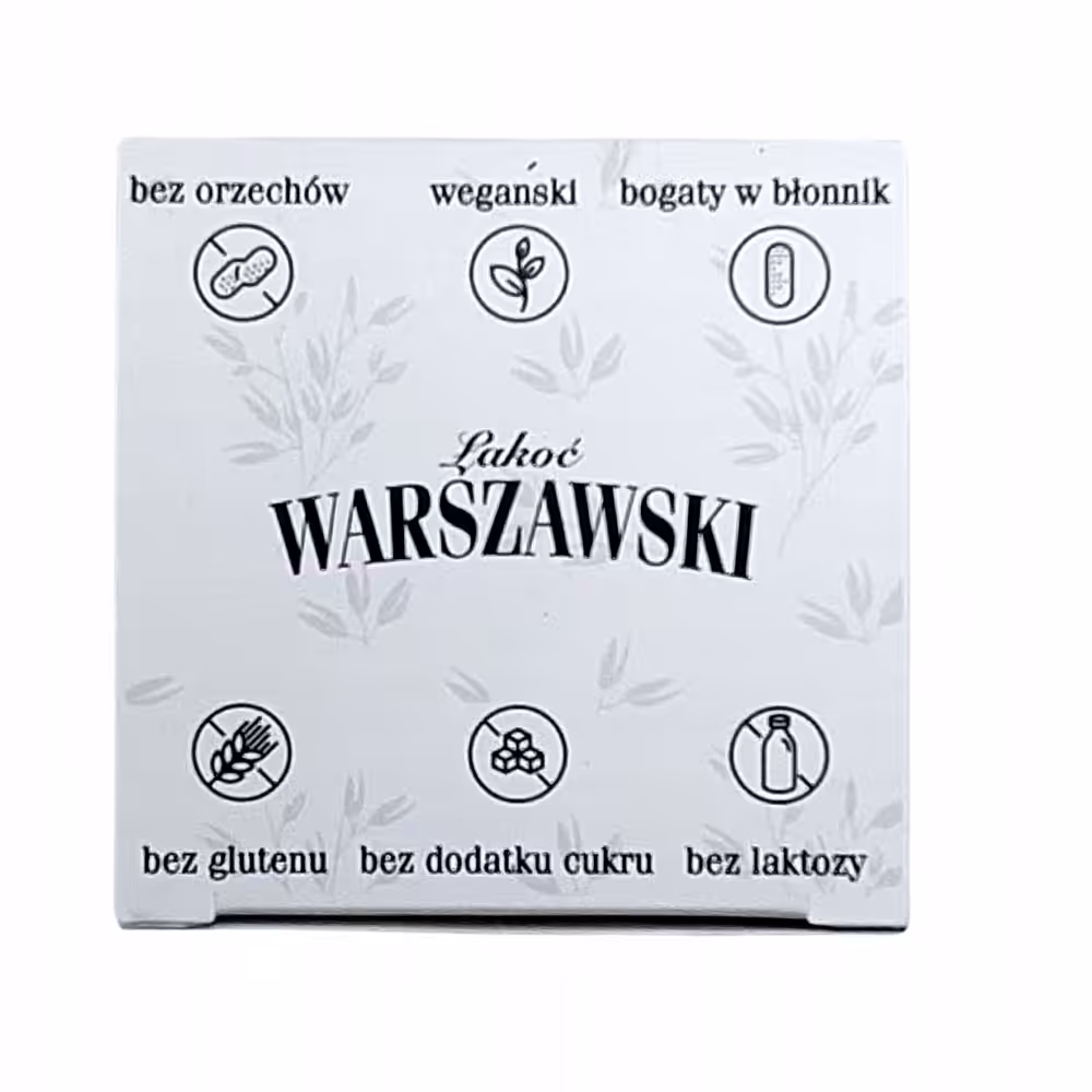 Łakoć Warszawki bezglutenowe ciastka owsiane z czekoladą i wanilią 5 szt - obrazek 4