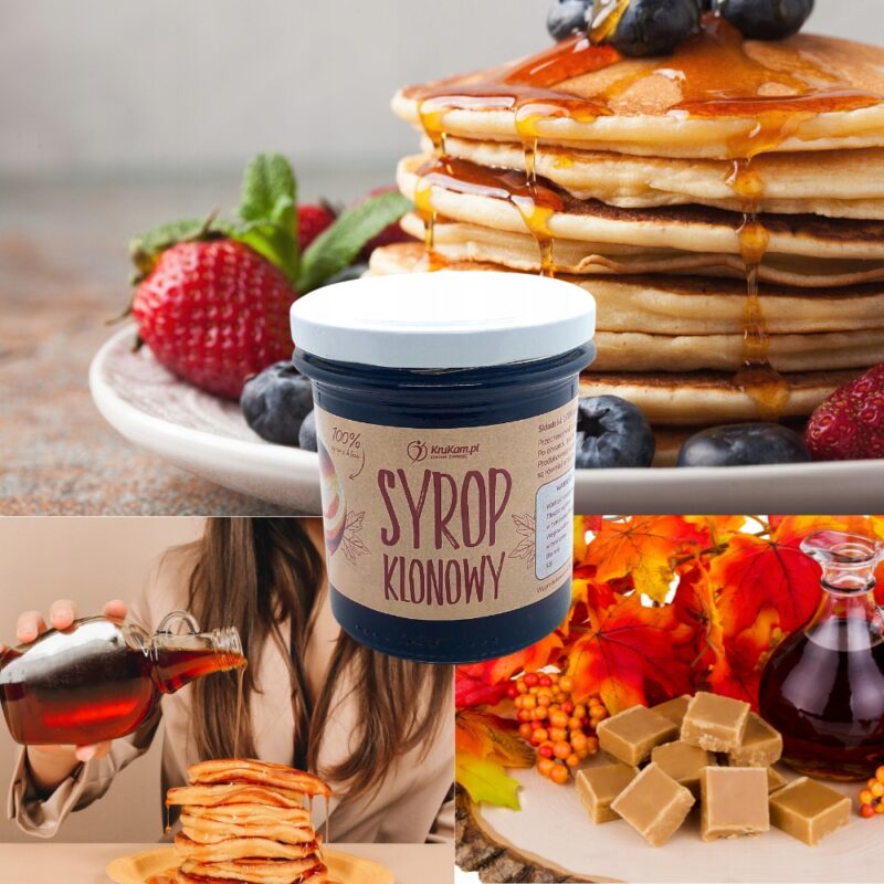 Syrop Klonowy 400g(300ml) Krukam Wyjątkowy smak - obrazek 2