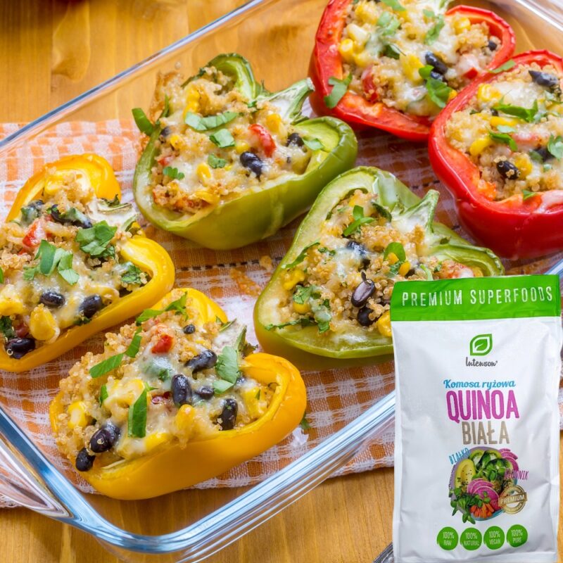 Intenson Quinoa (komosa ryżowa) 0,25 kg Wielofunkcyjny Składnik Żywności - obrazek 2