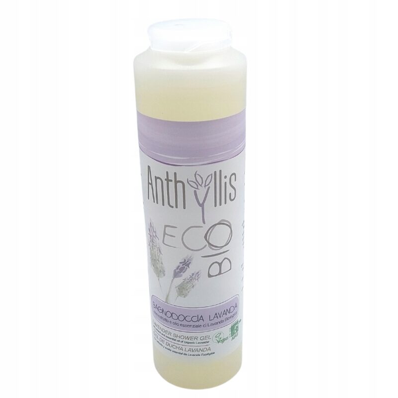 Lawendowy Żel Anthyllis Delikatny Zawiera łagodne środki myjące 250 ml