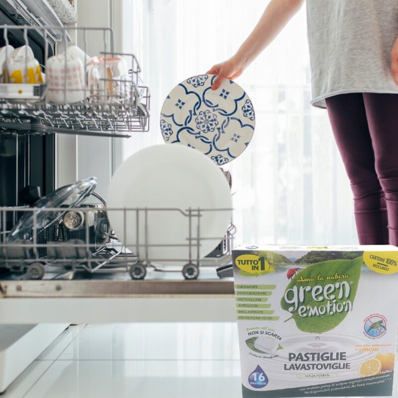 Green Emotion Tabletki do Zmywarki Cytrynowe 16szt Ekologiczne - obrazek 3