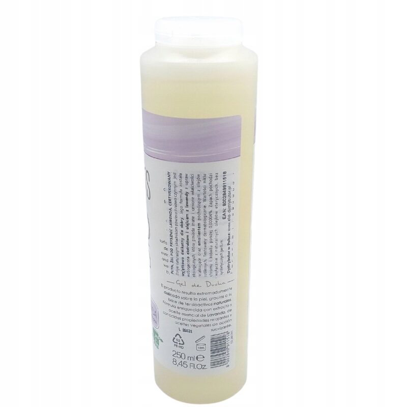 Lawendowy Żel Anthyllis Delikatny Zawiera łagodne środki myjące 250 ml - obrazek 5