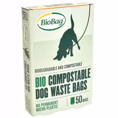Worki na psie odchody, BioBag Dog 50sztuk - 20x32cm, 100% Biodegradowalne