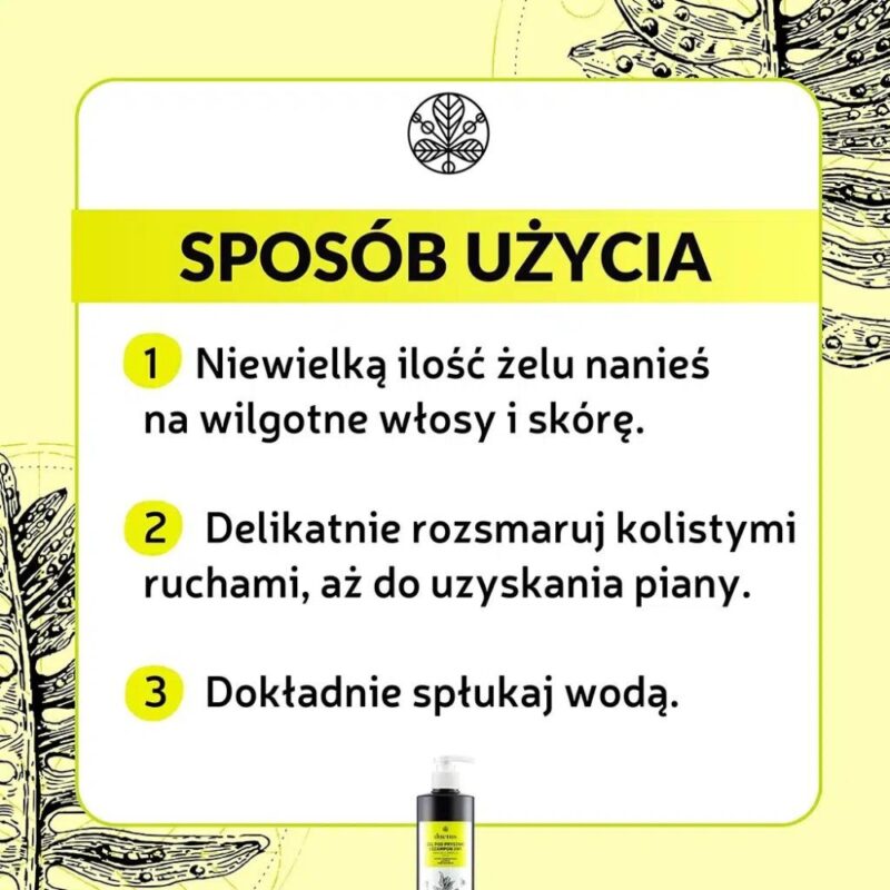 DUETUS Żel pod prysznic i szampon 2w1 500ml - Delikatny i skuteczny - obrazek 5
