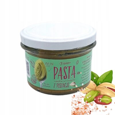 Pasta KruKam z pistacji z solą himalajską 150g Idealna do słodkich kreacji