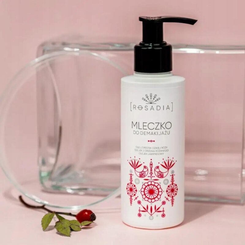 ROSADIA Mleczko do demakijażu 150ml cera wrażliwa Czysta Promienna Skóra - obrazek 3