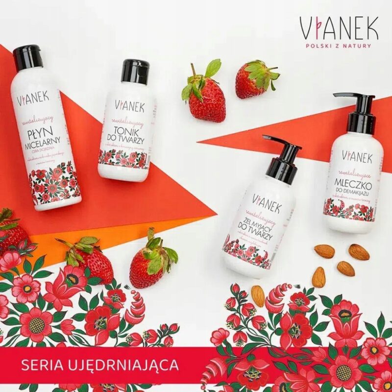 VIANEK Rewitalizujące mleczko do demakijażu 150ml Demakijaż cery dojrzałej - obrazek 5