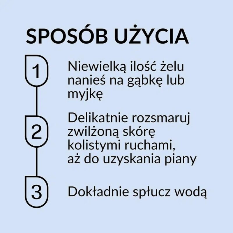 Sylveco Delikatny żel do ciała 300ml Do suchej, wrażliwej i atopowej skóry - obrazek 6