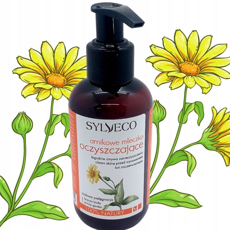 SYLVECO Arnikowe mleczko oczyszczające 150ml Łagodnie oczyszcza skórę