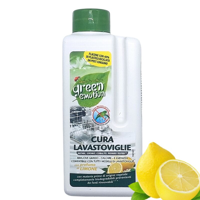 Płyn do czyszczenia zmywarki Green Emotion 250ml Cytrynowy, Wegański