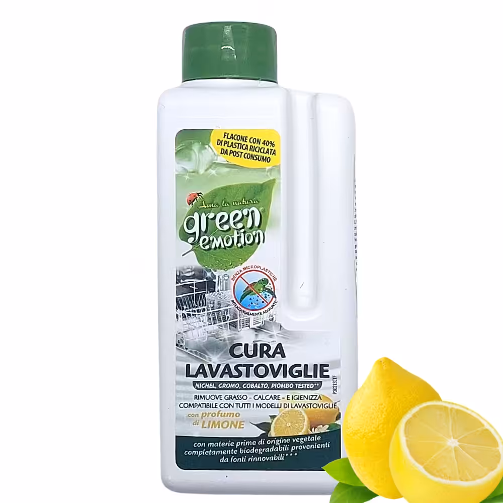 Płyn do czyszczenia zmywarki Green Emotion 250ml Cytrynowy, Wegański