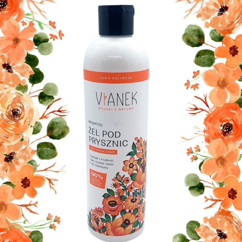 VIANEK Odżywczy żel pod prysznic 300ml - odpowiedni dla kobiet w ciąży