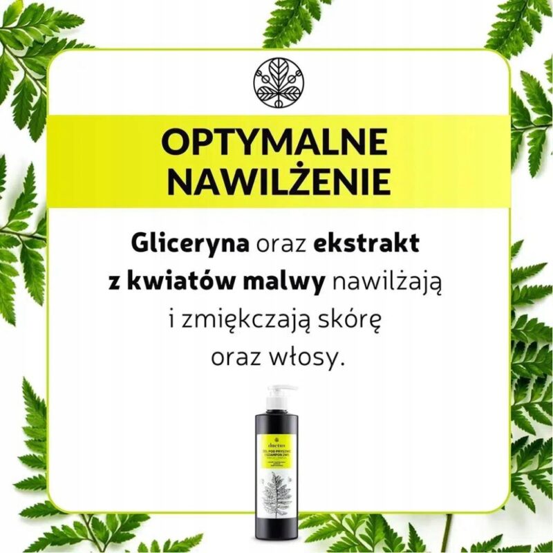 DUETUS Żel pod prysznic i szampon 2w1 500ml - Delikatny i skuteczny - obrazek 2