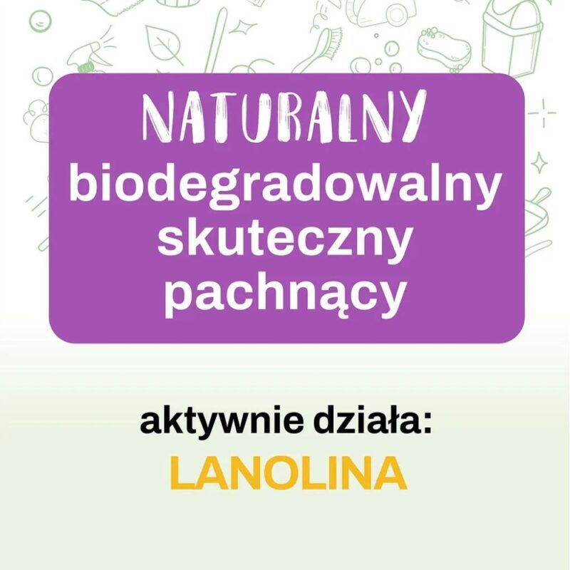 ZIELKO Płyn do płukania Tropikalny z lanoliną 1l Naturalny zmiękcza tkaniny - obrazek 7