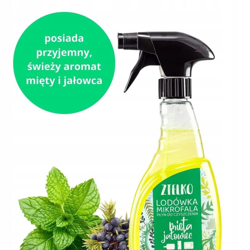 ZIELKO Płyn do czyszczenie lodówki i mikrofali 0,5l Mięta i Jałowiec - obrazek 8
