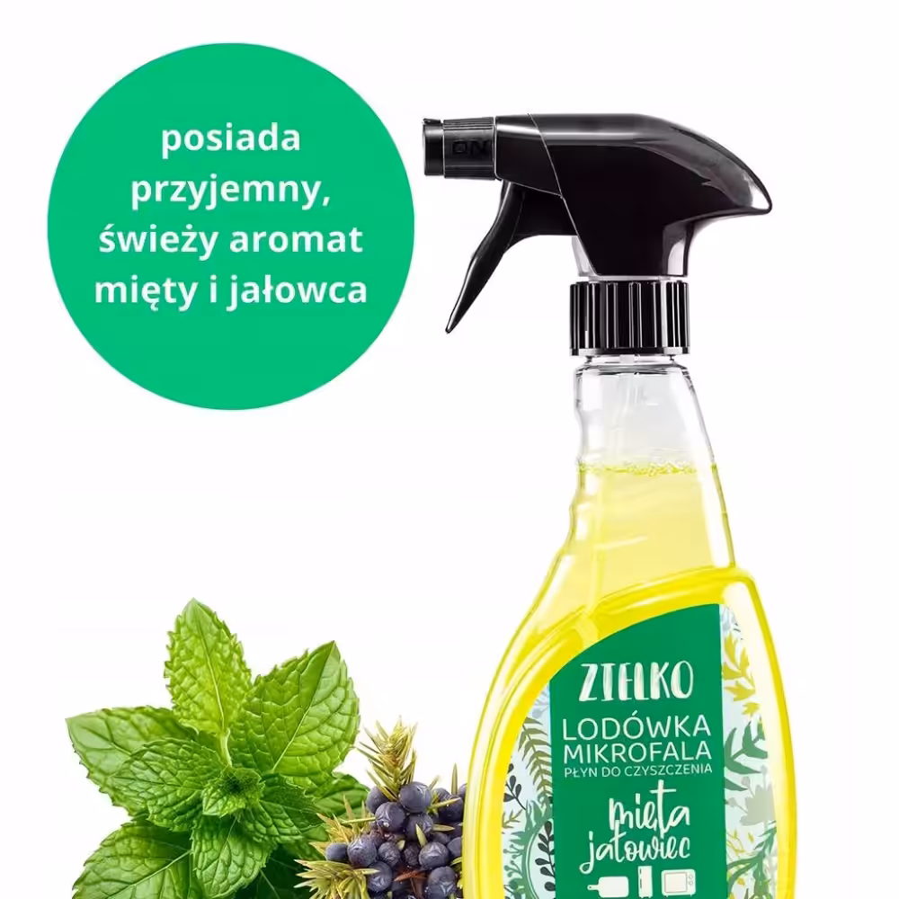 ZIELKO Płyn do czyszczenie lodówki i mikrofali 0,5l Mięta i Jałowiec - obrazek 8