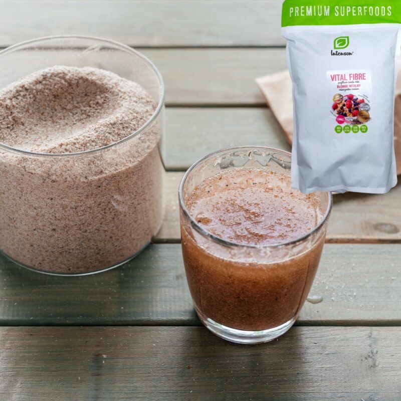 Intenson Błonnik witalny mieszanka nasion 1KG nasiona Płesznik Superfood - obrazek 3