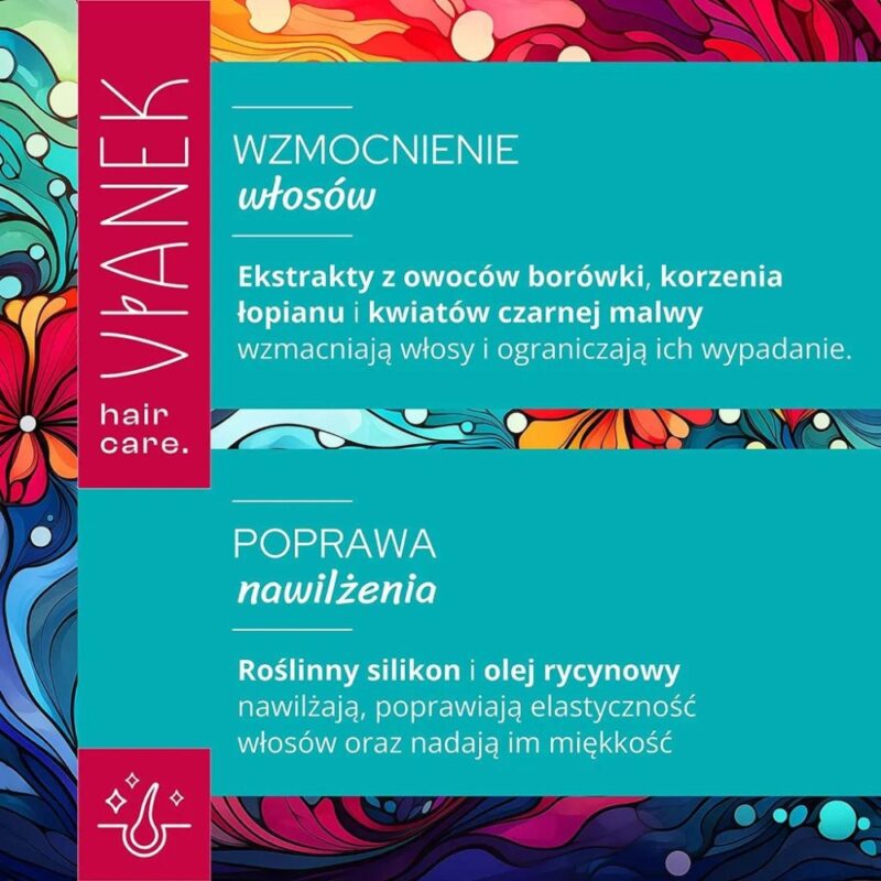 VIANEK Prebiotyczny szampon wzmacniający włosy - do wypadających włosów - obrazek 6