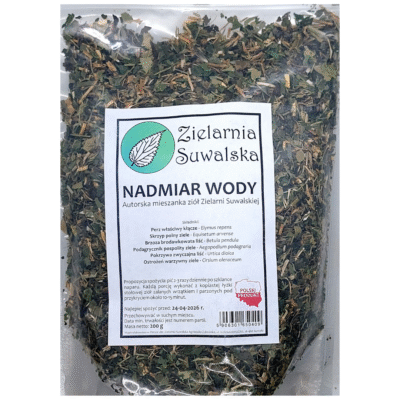 Nadmiar Wody w organizmie 200g Zielarnia Suwalska - Autorska Mieszanka Ziół
