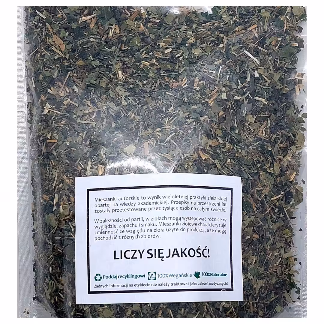 Zielarnia Suwalska Stop Pot Mieszanka ziołowa wg O Klimuszki Nadmierna potliwość - obrazek 10