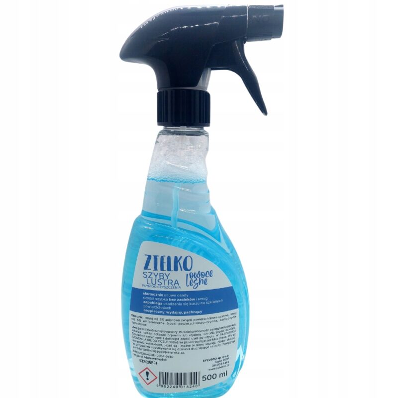 ZIELKO Ekologiczny Płyn do szyb i luster OWOCE LEŚNE 0,5L - obrazek 9