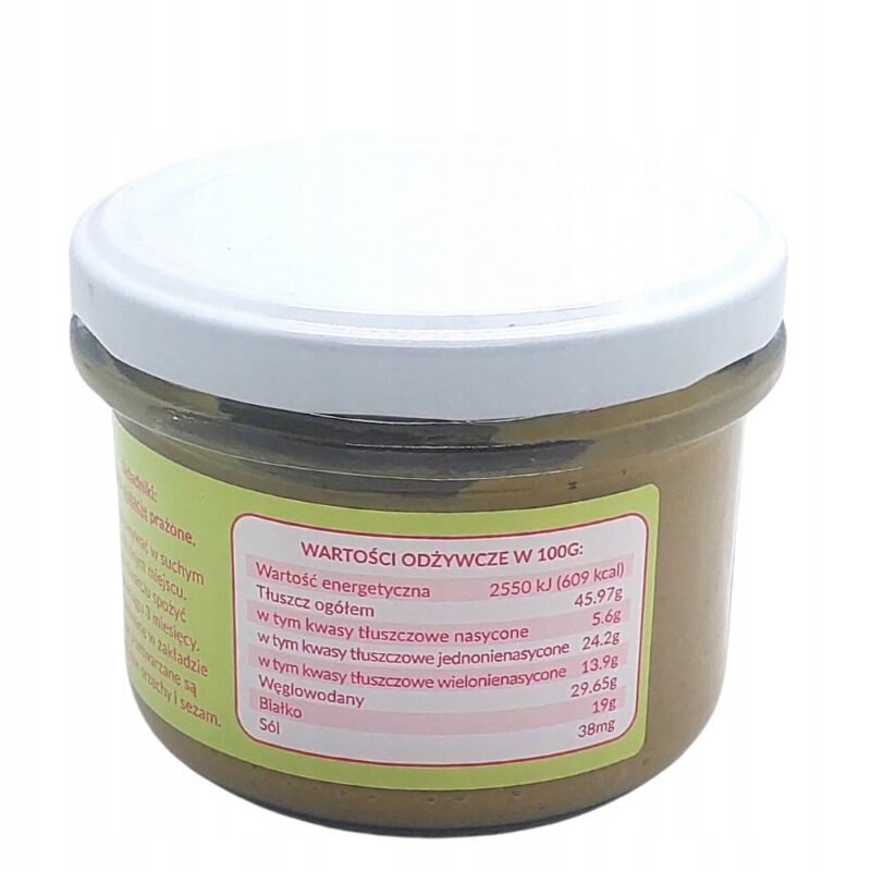 Krukam Pasta pistacjowa 150g masło z pistacji 100% Pistacje prażone mielone - obrazek 8
