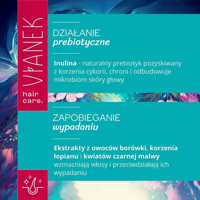 VIANEK Prebiotyczna odżywka Emolientowq do suchych, wypadajacych włosów - obrazek 4