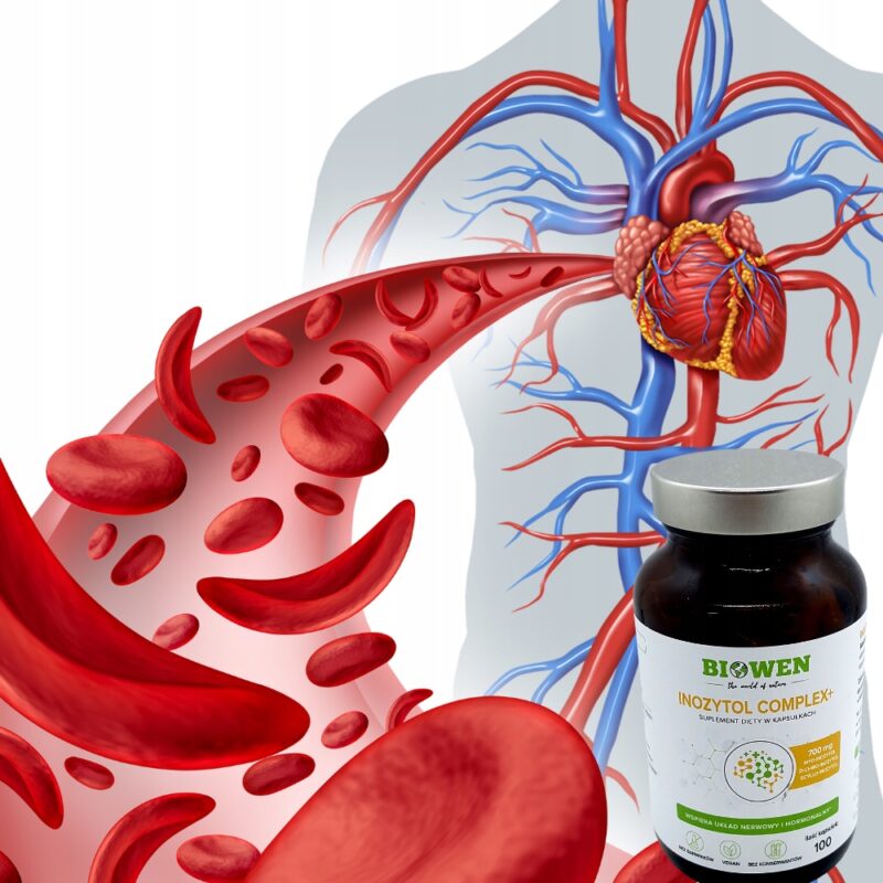 Biowen Inozytol Complex+ (Myo-inozytol+ D-chiro-inozytol+ Scyllo-inozytol)100 kaps - obrazek 5