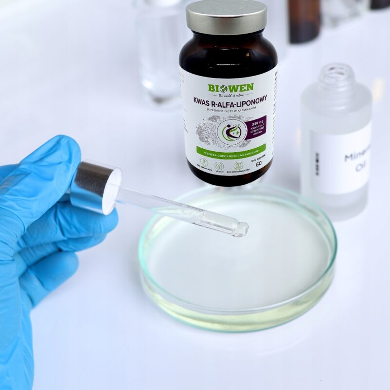 Biowen Kwas alfa-liponowy - R-ALA 300 mg 60 kap Fenactive, odporność Antyoksydant - obrazek 5